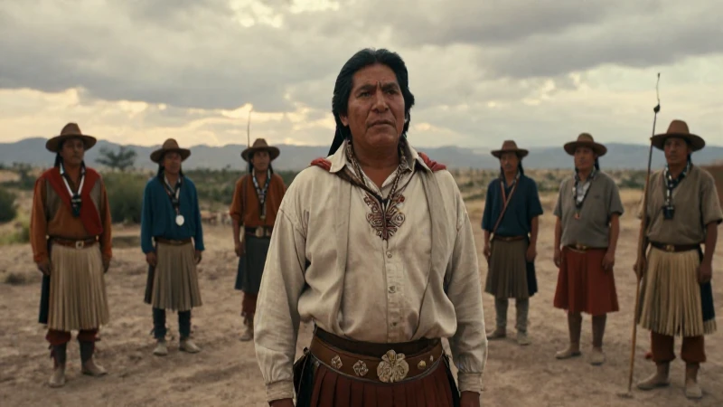 Cuál es la biografía y muerte trágica del emperador Cuauhtémoc 48 Cuauhtémoc rodeado por guerreros indígenas en México