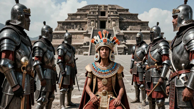 Cuál es la biografía y muerte trágica del emperador Cuauhtémoc 50 Cuauhtémoc desafía a los españoles en Tenochtitlan