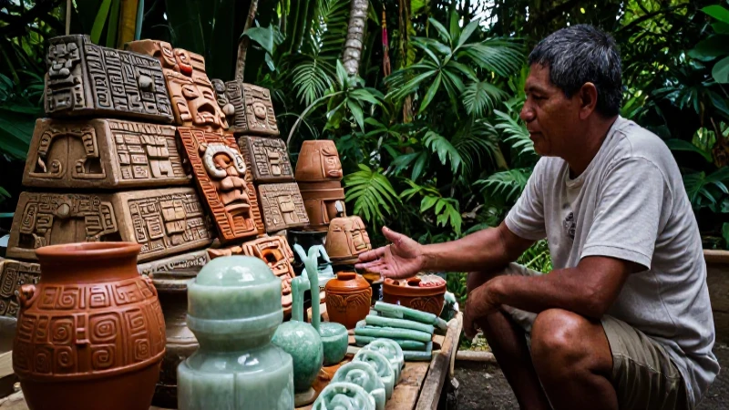 Mayas negociaban en el floreciente comercio
