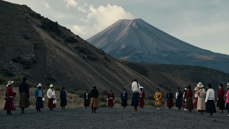 Ceremonia azteca en el Nevado de Toluca