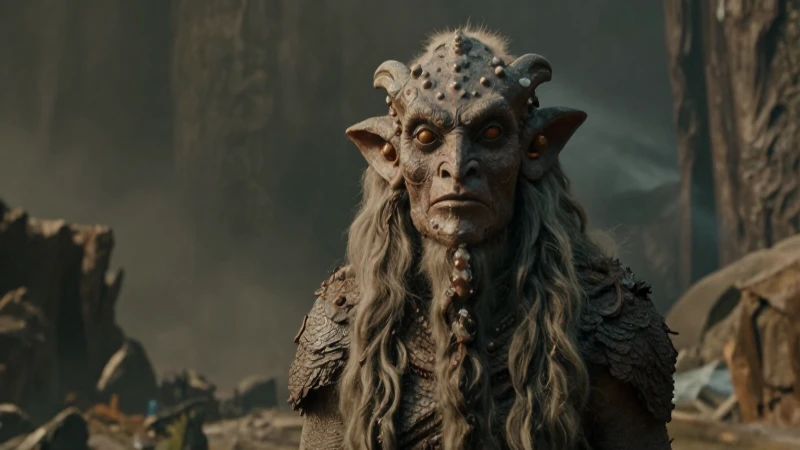 Cuáles son los personajes de los mitos y sus características 31 Deidad ancestral en paisaje místico y dramático