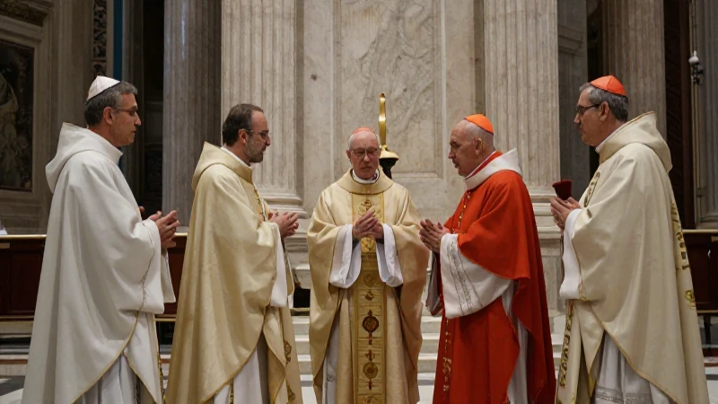 Concilio de Trento: Qué es y su impacto en la Iglesia 38 Obispos de boga renacentista en catedral de mármol