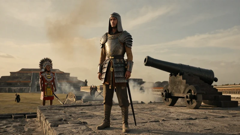 Cuáles son las claves y la cronología de la conquista de Tenochtitlán 41 Soldado español y defensor azteca en Tenochtitlan