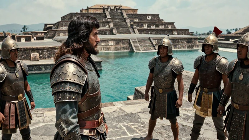 Cuáles son las claves y la cronología de la conquista de Tenochtitlán 38 Cortés confronta a aztecas en Tenochtitlan