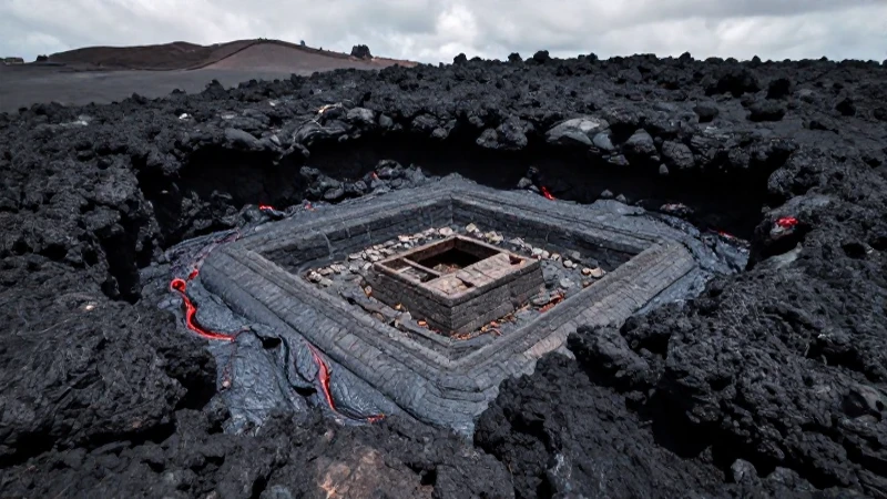 Lava del Xitle revela aldea preclásica