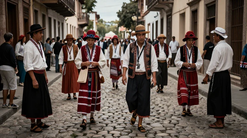 Costa Sur: Descubre la Belleza y Cultura de Este Paraíso 4 Fiesta cultural costera con trajes tradicionales