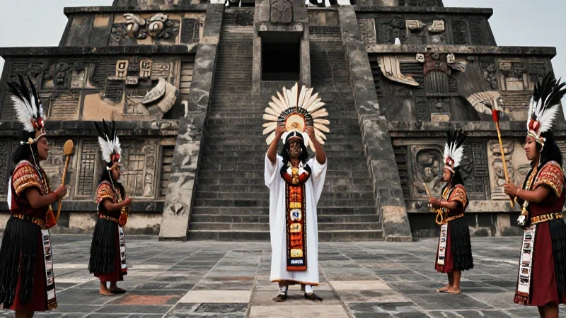Cuáles son las creencias y costumbres de la religión Mexica 201 Sacrificio mexica en Templo Mayor