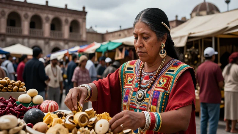 Cuáles son las características culturales y tradiciones aztecas 12 Noble azteca distribuye mercancías en Tenochtitlan