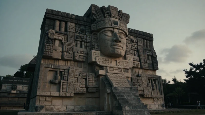 Escultura azteca de Coyolxauhqui con gran simbolismo