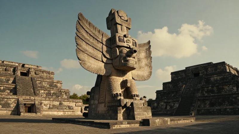 Coyolxauhqui en dramático ritual azteca
