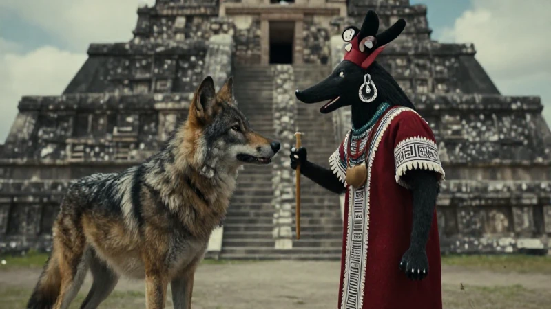 El Coyote Nezahualcóyotl simboliza la tradición nahua