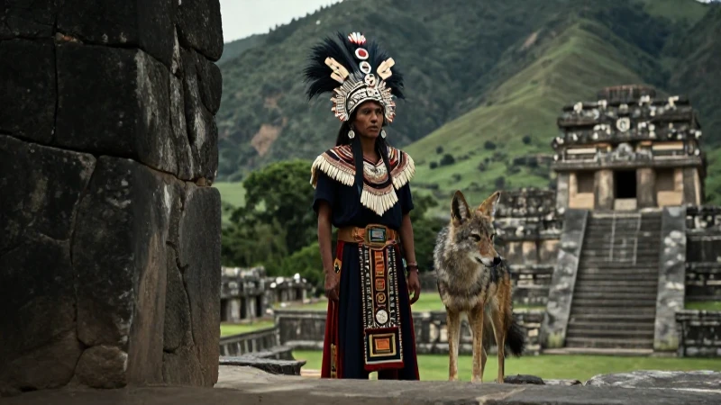 Nezahualcóyotl en México antiguo con realismo