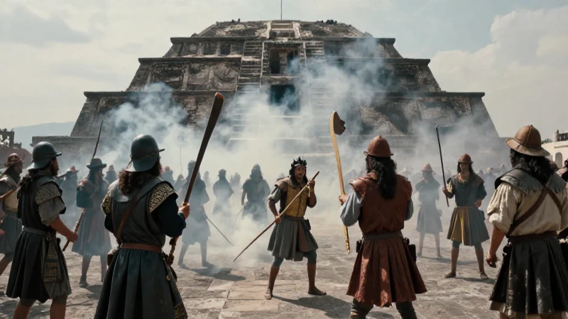 La conquista de Tenochtitlan: choque de culturas