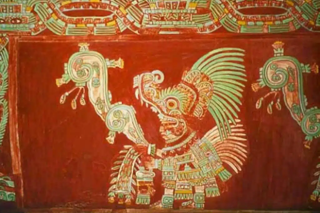 cual es el legado del arte plumario en el arte teotihuacano