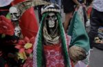 cual es la historia y origen de la santa muerte en cronicas