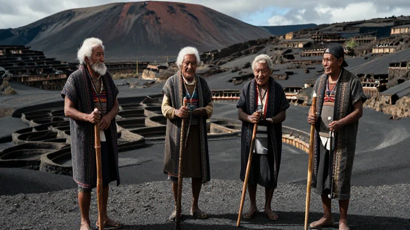 Originario de México: Conociendo los pueblos originarios 5 Ancianos indígenas en tierras ancestrales, con herramientas tradicionales