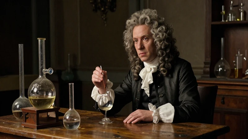 Lavoisier en París, retrato histórico dramático