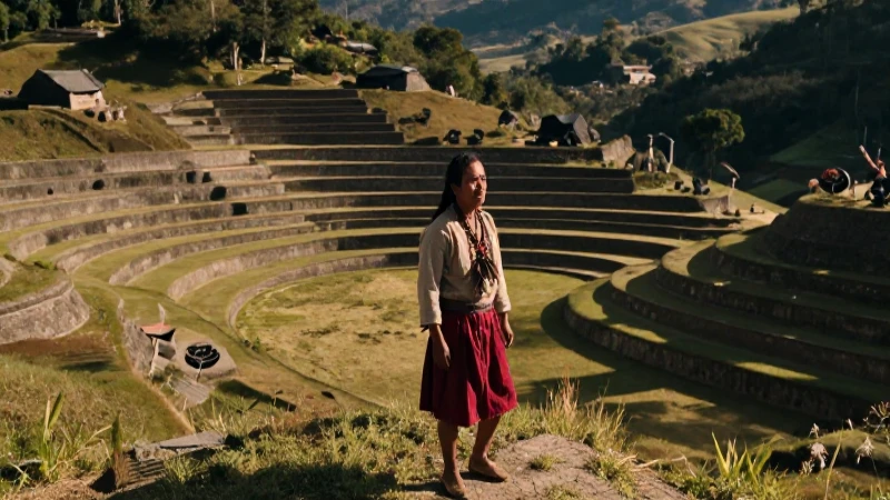 CHOL: Historia, características y dónde se habla esta lengua 37 Guerrero azteca en terrazas mesoamericanas bajo luz dorada