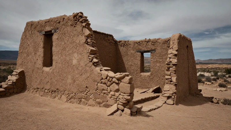Cultura Casas Grandes: Un viaje a la historia y arquitectura 15 Ruinas de adobe de Casas Grandes en el desierto