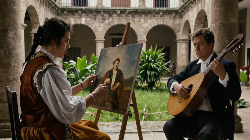 Cultura colonial con arte y arquitectura barroca
