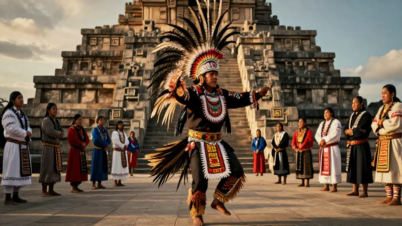 Danza azteca: rica expresión cultural mesoamericana