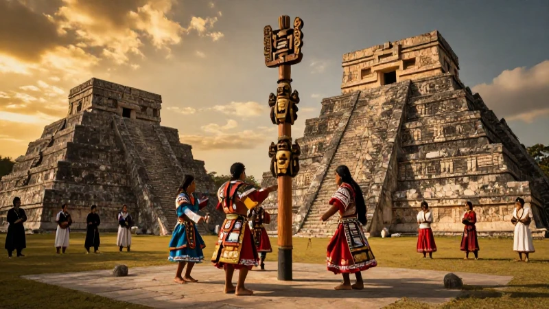 Estudio visual de los rituales Toltecas ancestrales