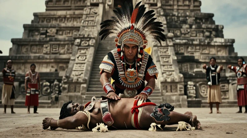 Ritual de desollamiento mexica con gran simbolismo