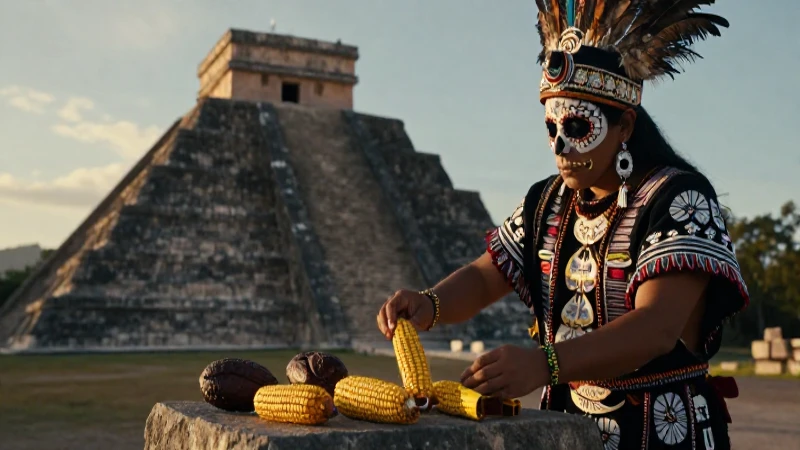 Ritual Nahua celebra el Día de Muertos