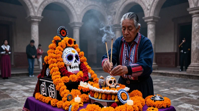 Tradiciones Nahuas del Día de Muertos