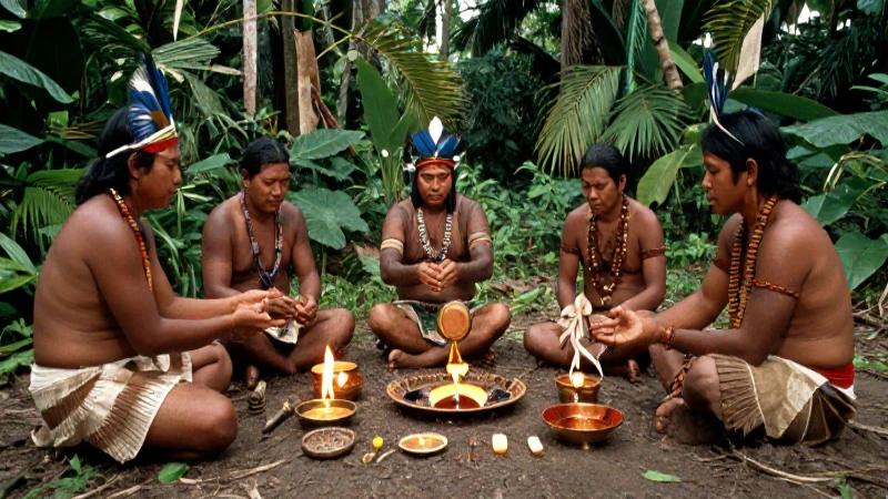 Ritos indígenas del Amazonas, siglo XVI