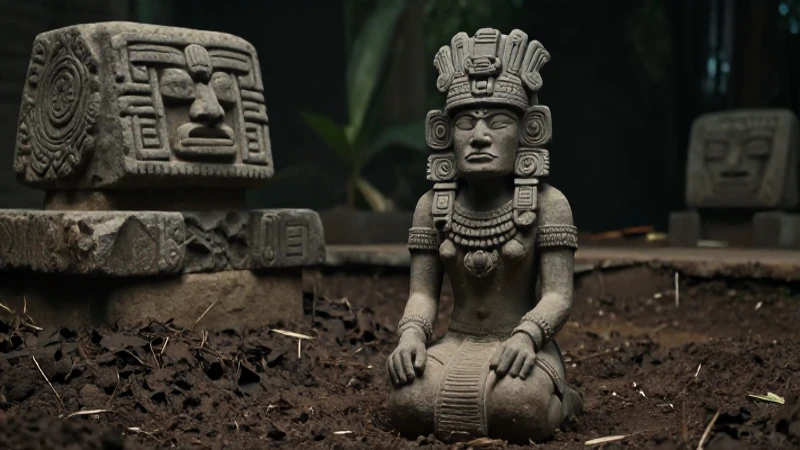 Tlaltecuhtli: Diosa azteca de la tierra y fertilidad divina 93 Tlaltecuhtli, diosa de la fertilidad y la vida