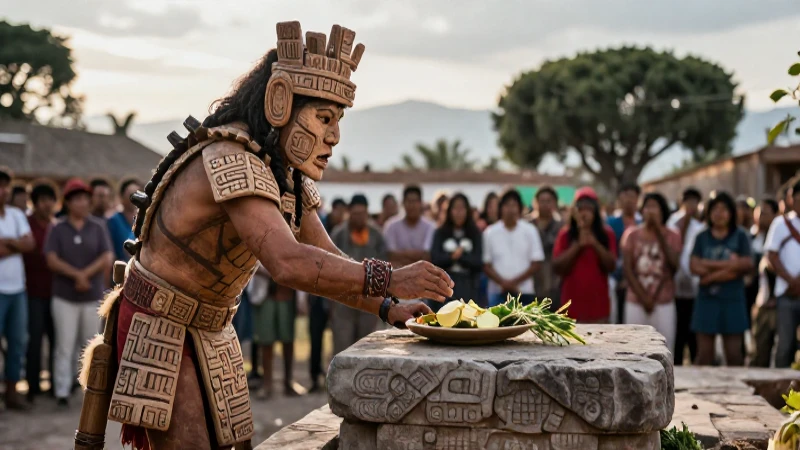 Xipe Tótec: El dios azteca de la primavera y la siembra 19 Xipe Tótec en ritual azteca de primavera