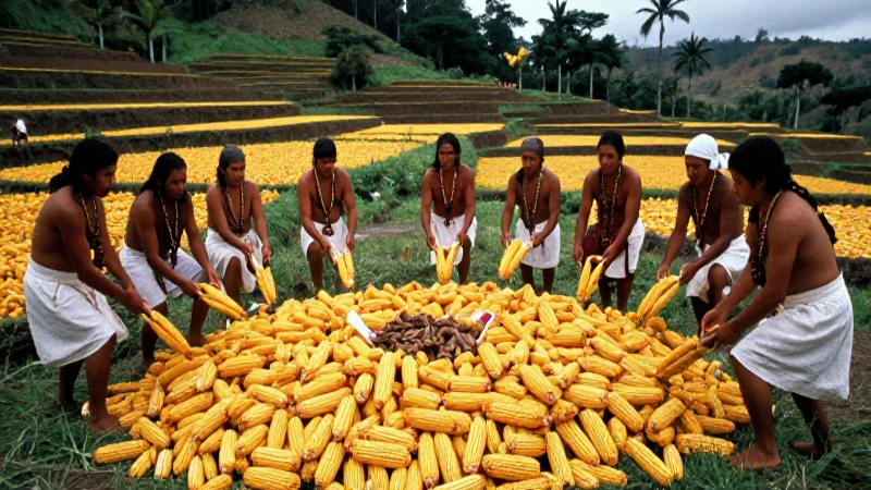 Centéotl: El Dios del Maíz Azteca y su Importancia Cultural 28 Azteca ritual de cosecha del Dios Maíz