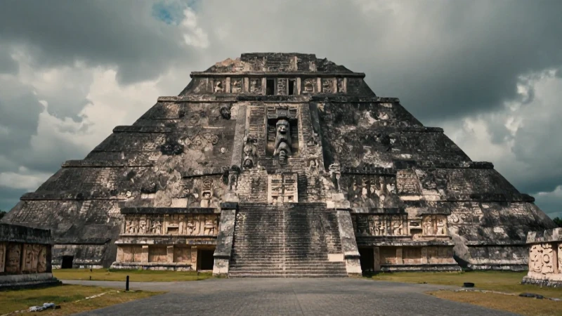 Relieve del Dios de la Lluvia en la Pirámide de la Luna