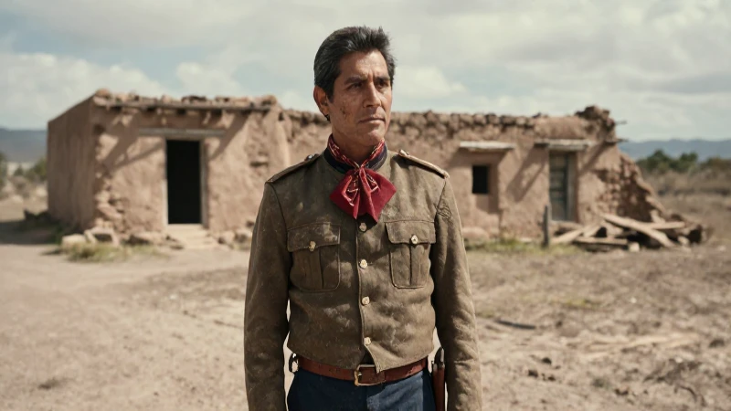 Por qué no se pudo extraer la historia de Doroteo en la División del Norte 4 Soldado mexicano en ruinas bajo sol intenso