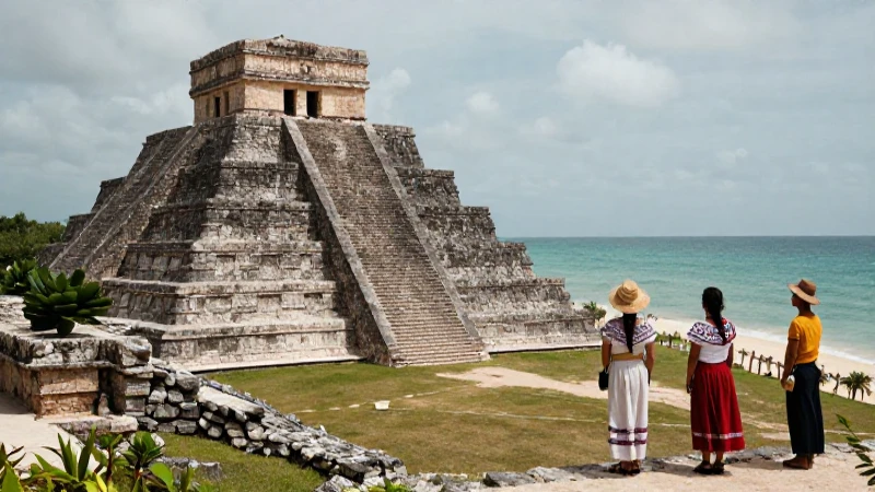 El Castillo Tulum: Maravilla Histórica frente al Caribe 38 Pirámide mayas con vistas al mar Caribe