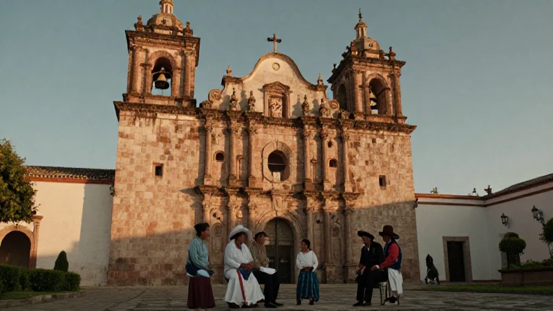 Es El Cóporo, Guanajuato, un tesoro histórico y cultural 29 Hacienda histórica en Es El Cóporo al atardecer