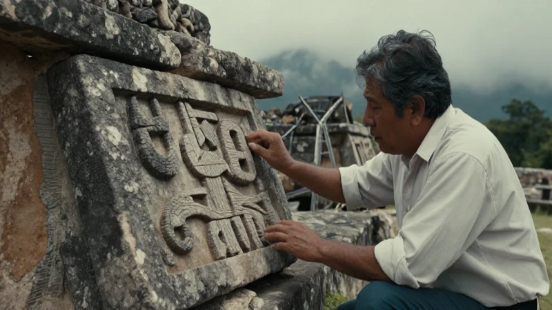 El Lienzo de Tlaxcala qué datos históricos refleja en su viaje 33 Arqueólogo examina ruinas coloniales en Tlaxcala