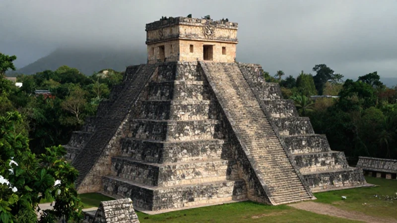 El Mirador: Descubre la Joyita Arqueológica de Guatemala 29 Pirámide Maya gigante en la niebla maera