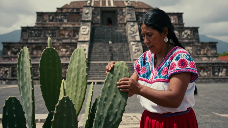 Nopal: importancia cultural y cosmovisión mexica
