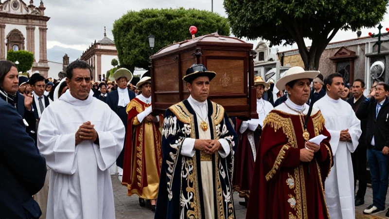 Funesto corte colonial en Nueva España
