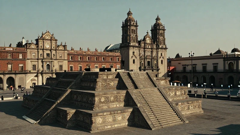 El Zócalo evolucionó de templo a palacio