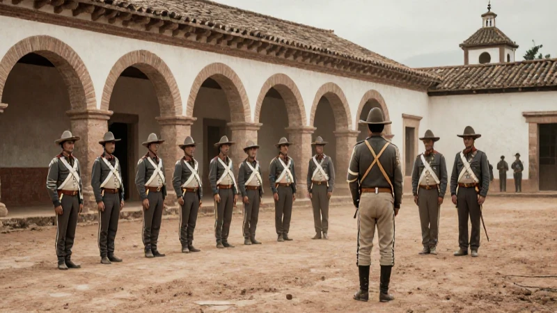 Insurgentes mexicanos de 1857 en hacienda
