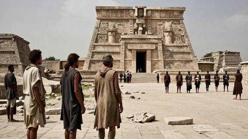 Fue Tenochtitlán la joya de las ciudades aztecas en Texcoco 45 Soldados españoles observan ruinas aztecas