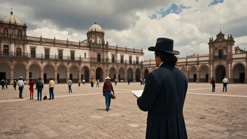 Administrador español gestionaba grandes haciendas coloniales