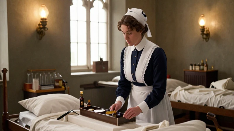 Quién fue Florence Nightingale, pionera de la enfermería moderna 9 Florence Nightingale lidera un hospital de campaña victoriano