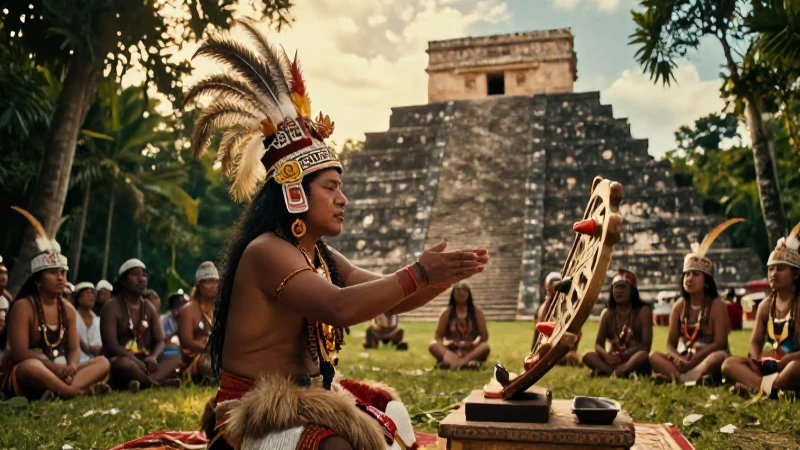 Significado cultural del ritual de entonización maya