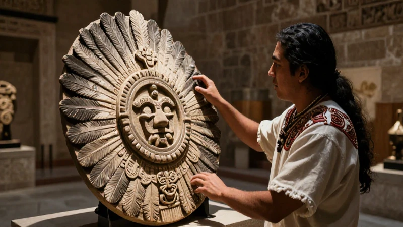 Escudo Mexica observado en archivo colonial