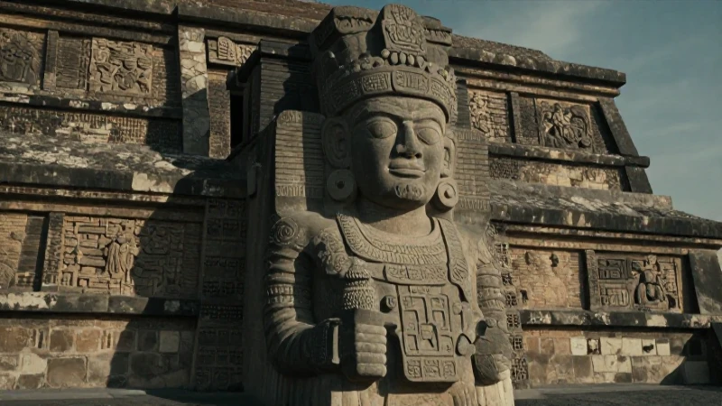 What is the significance of the water goddess sculpture in Teotihuacan 39 Escultura de deidad del agua en Teotihuacán