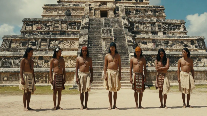 Estatura promedio de los antiguos mayas